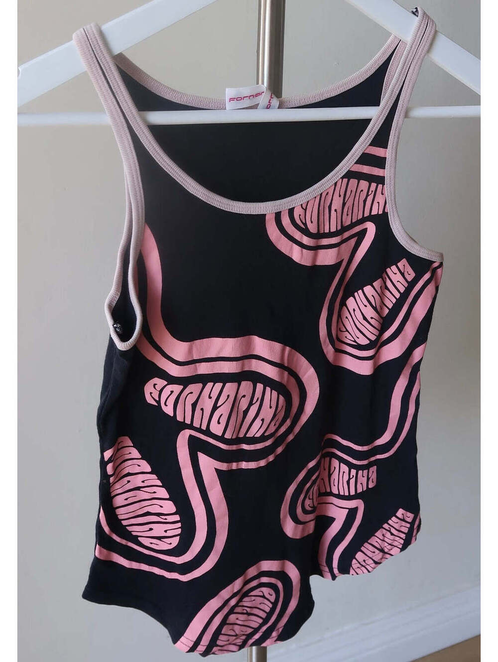 Fornarina Graphic Logo Tank